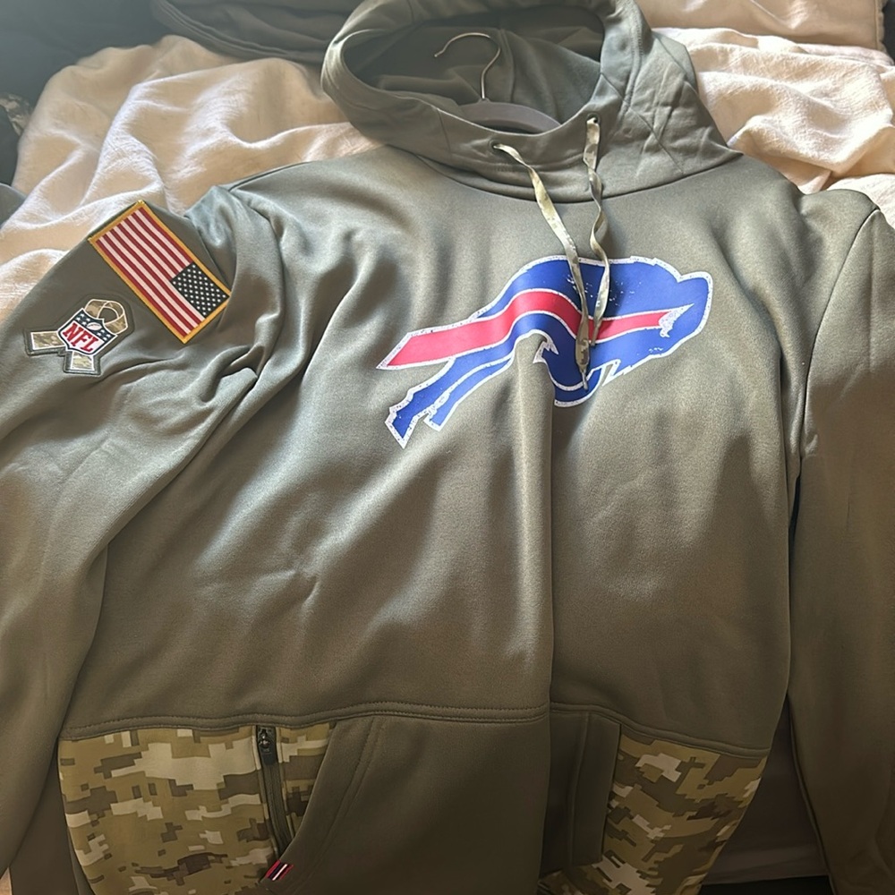 Buffalo Bills salute to service hoodie